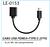 CABO USB FEMEA+TYPE-C (OTG) LE-0153