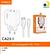 Kit carregador v8 2 usb 5.1A CA231